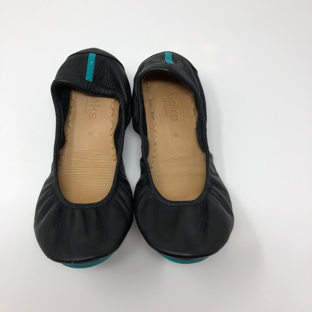 Black size 8 tieks worn once